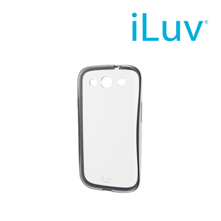ESTUCHE ILUV P/GALAXY SIII TWAIN-TWO PART DUAL PROTECTION WHITE ( PN ISS248WHT)
